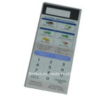 No. 4 Custom Microwave Oven Membrane Keyboard / Membrane Switches
