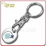 Wholesale Custom Supermarket Trolley Coin Key Chain