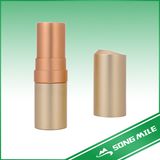 (D) 3ml New Round PP Golden Lipstick Tube for Lipstick