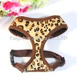 Pet Dog Harness with Leopard Print Pet Clothes