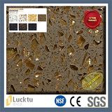 Diamond Big Grain Coffee Artificial Quartz Stone