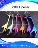 Customized Metal Beer Bottle Opener with Keychain