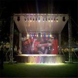 Assemble Movable Aluminum DJ Table Outdoor Big Concert Music Aluminum Spigot Global Audio Line Array Truss