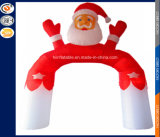 2015 Hot Selling Christmas Decoration Inflatable Santa Claus Arch, Archway for Sale