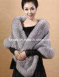 Luxury Ladies' Fur Shawl
