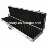 Hard Gun Case with Aluminum Frame, Top and Bottom with Sponge, Perfect for Long Gun