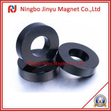 Black Epoxy Sintered Neodymium Ring Magnet