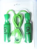 High Logo Print Foam Handle Jump Rope