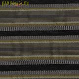 Modern Jacquard Woven Chenille Stripe Upholstery Fabric