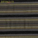 Modern Jacquard Woven Chenille Stripe Upholstery Fabric