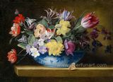 Hand Painted Vintage Oil Painting on Canvas