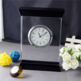 Brief Crystal Table Clock for Home Decoration or Holiday Gifts