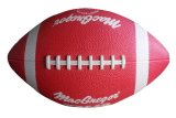 320g Corrugated Rubber Red Printing American Football for Sports (KH10-24)