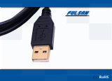 Short USB Cable Male to Male USB2.0 Data Link Cable
