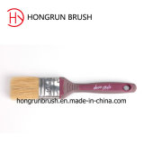 Rubber Plastic Handle Synthetic Filament Paint Brush (HYP076)