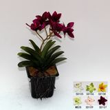 Artificial Potted Flower, Imitative Silk Orchid