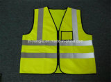 High Viz Reflective Safety Jacket, Warning Vest (yj-103102)
