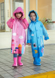 Castle PVC Raincoats for Kids/Children