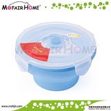 FDA Silicone Foldaway Picnic Bowl