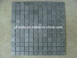 Natural Black Slate Stone Mosaic