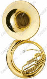 Bb Key Gold Lacquer Sousaphone (TUS-700L)