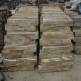 Yellow Granite Natural Stone Culture Slate for Roofing