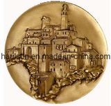 High Building Military Zinc Coin (D25)