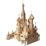 3D Wooden Construction Puzzle Toy for Kids