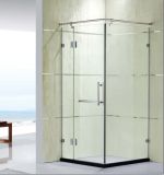Competitive Price Tempered Glass Simple Shower Room with Hinge (K32)