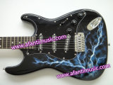 Afanti Music / St Style / Lightning Paint / Electric Guitar (AST-729)
