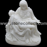 Pure White Marble Carving / Sculpture / Statue