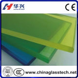 Color Green Laminated Glass