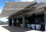 Outdoor Retractable Aluminium Awning with 1.5m Hand Crank