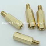 Custom Machining Brass Hex Male Thread Standoff Bolts and Screws