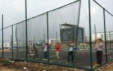 Steel Fencing to Build a Tennis Court
