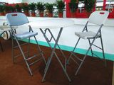 80cm Plastic Folding Cocktail Bar Table, Polular Hot Sale Plastic Table for Event, Banquet, Wedding