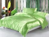 Natural Luxurious 100% Mulberry Silk Green Colour Comforter Bedding Set
