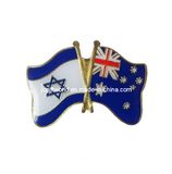 Custom Australia-Israel Enamel Lapel Pin