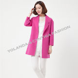 100% Women's Wool Coat/Fashion Ol Style Seventh Sleeves Wool Coat /Women's Clothing