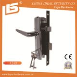 Aluminum Handle Iron Plate Mortise Lockset (4240)