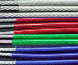 PVC or Nylon Coated Stainless Steel Wire Rope