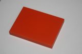 Pure Orange Artificial Quartz Stone for Vanity