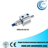 Double-Shalf and Adjustable Stroke Type Thin Pneumatic Cylinder Sdaj32*25-10
