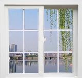 Energy Saving Double Plastic Sliding Glass Window