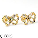New Design 925 Silver Fashion Earrings Jewellery (Q-6802)
