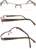 Classic Metal and Acetate Optical Frame Eyeglass and Eyewear for Men (W024)