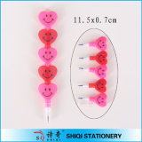 China School Stationery Love Shape Pencil for Kids Gift