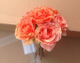 Wedding Coral Rose Flower Bouquets