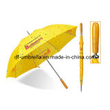 Wooden Handle Double 8 Ribs Golf Umbrella / Promotion Golf Umrbella