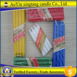 10g-100g Smokeless Wax Colored Candle/Color Stick Candle for Dinner